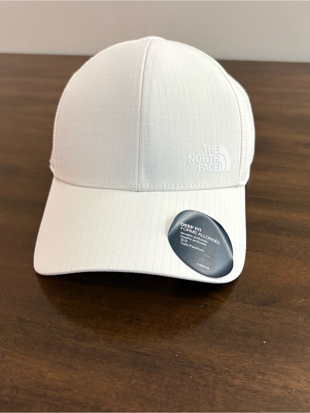 The North Face Adult White Cream Hat Dune Golf Trucker Preppy Minimalist